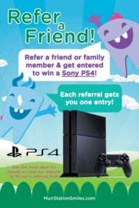 Refer friends to win a PS4!